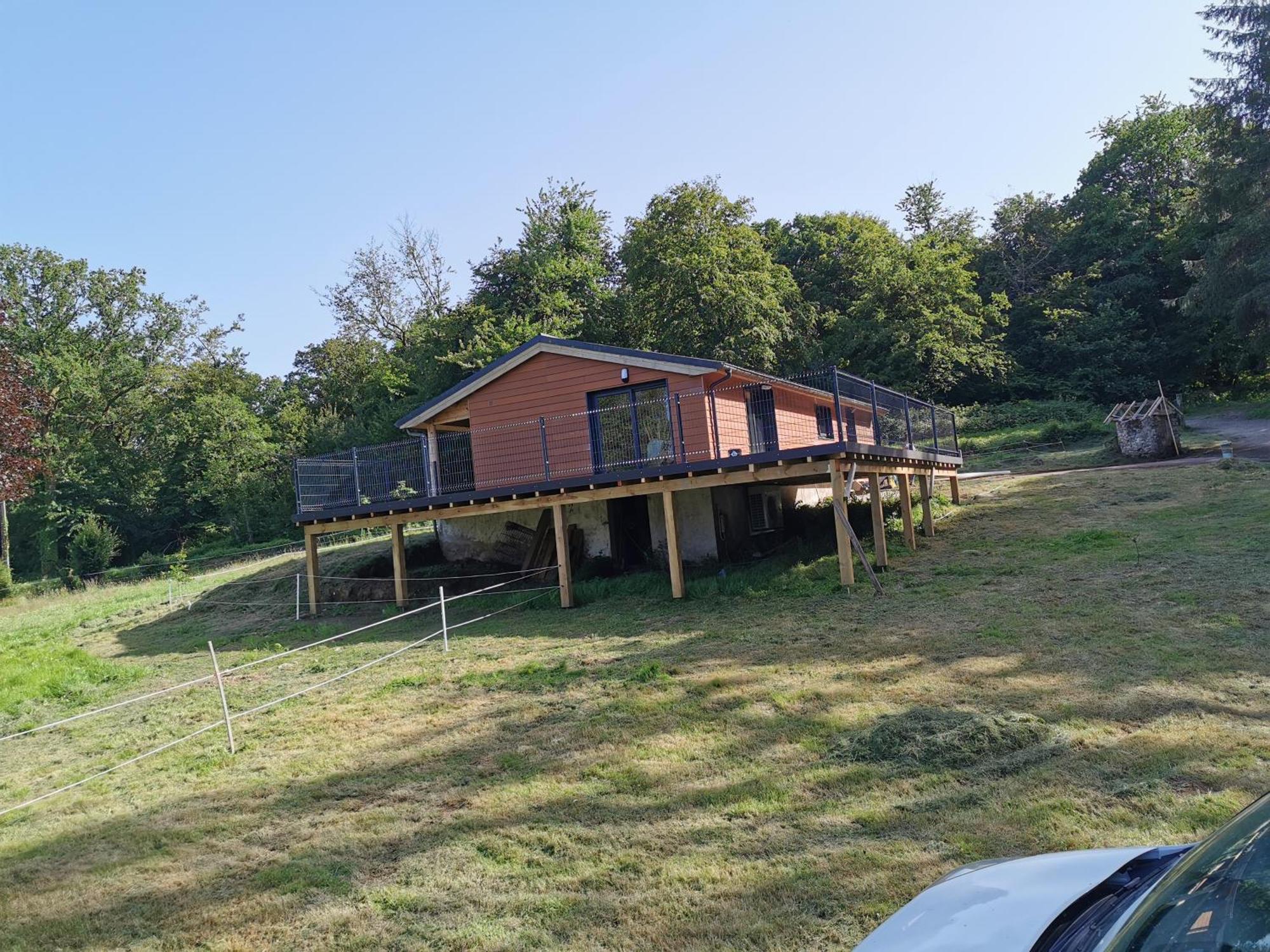 Chalet De La Haute Faude Wirwignes エクステリア 写真